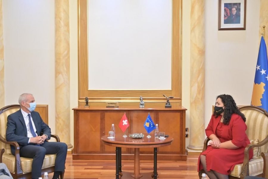 Osmani flet për dialogun me ambasadorin e ri të Zvicrës në Kosovë 