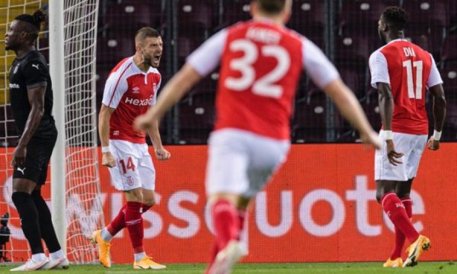 Goli i Berishës, kualifikon Reims në rrethin e tretë të Europa Ligë