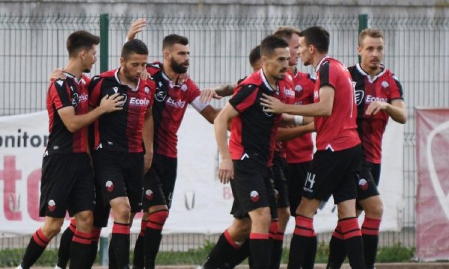 Shkëndija me 10 lojtarë eliminon Botosanin, në rrethin e tretë të Europa Ligë