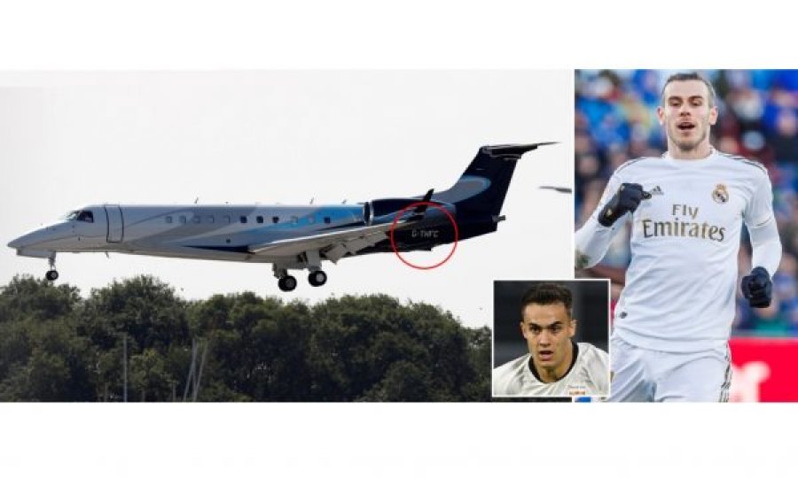 Bale dhe Reguilon aterojnë në Londër me aeroplan privat të pronarit të Tottenhamit