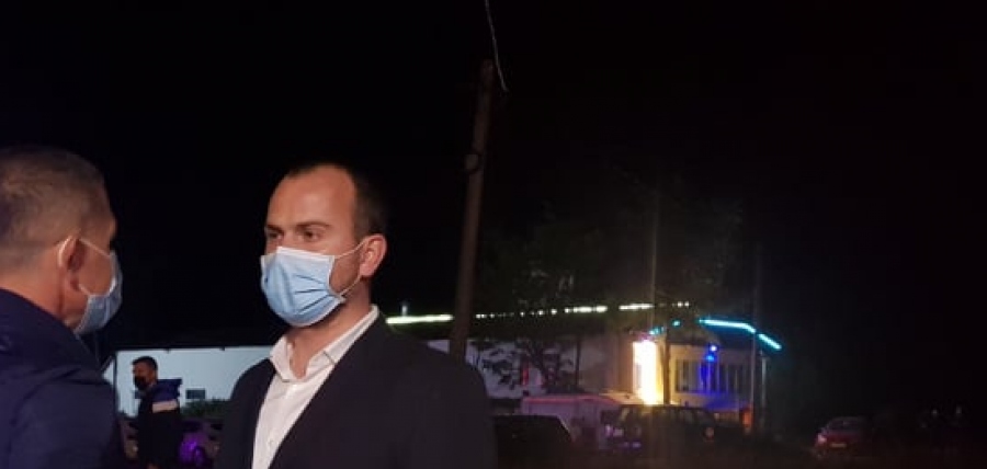 Aksioni në Karaçevë, Drejtori i Policisë dhe kryetari i Kamenicës në vendin e ngjarjes