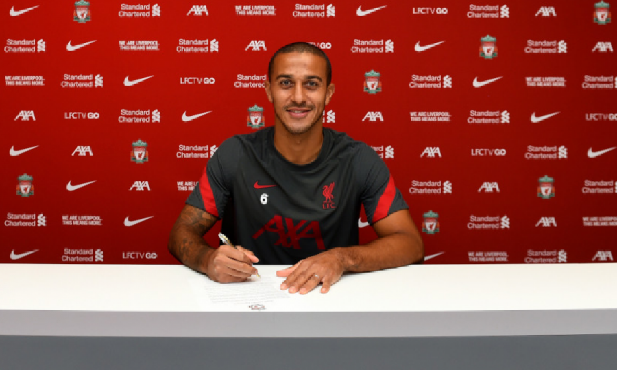 Liverpool FC kompleton transferimin e Thiago Alcantara