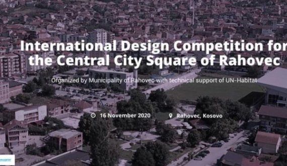 Shpallet konkursi ndërkombëtar për dizajnimin e sheshit të Rahovecit