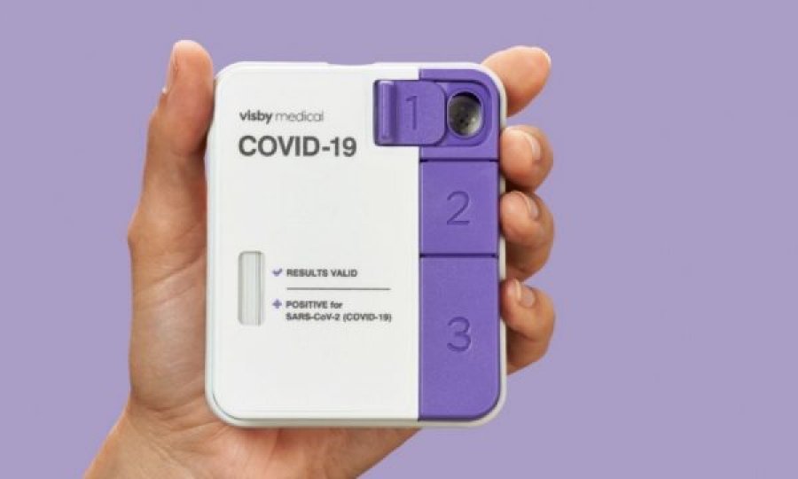Del një pajisje e re për testimin e COVID-19 në kushte shtëpie