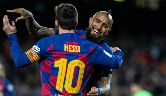 Messi me mesazh lamtumirës për Vidalin