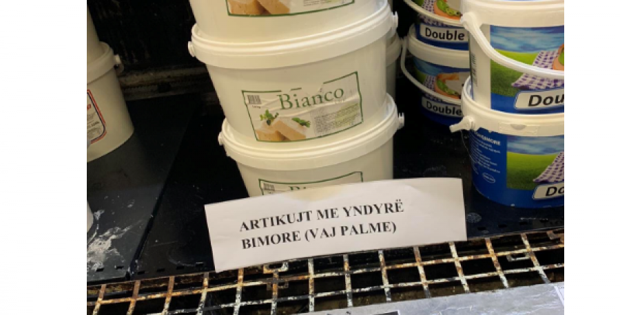 Inspektorati detyron marketet t’i ndajnë në kënde të veçanta produktet me vaj palme