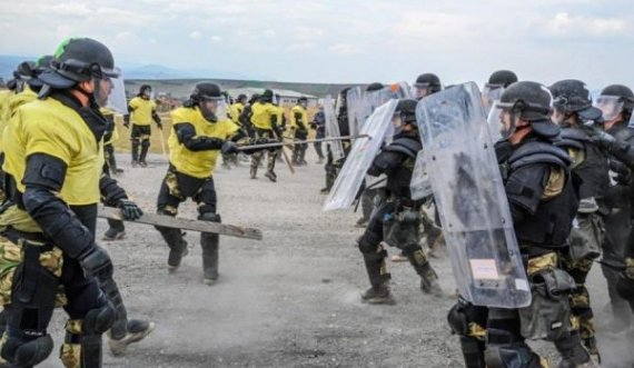 KFOR’i stërvitet për kontrollimin e turmave dhe trazirave