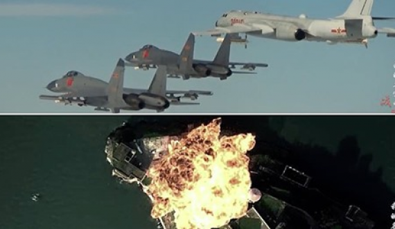 Kina publikon videon e “sulmit të simuluar” ndaj bazës amerikane në Guam