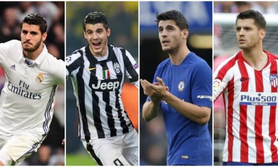 Për 7 vjet, Morata i ndërroi 4 klube për një shumë të përgjithshme prej 205 mln eurosh