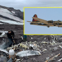 Aeroplani amerikan nga Lufta e Dytë Botërore del në pah pas shkrirjes së akullnajës në Islandë