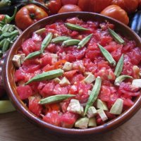 Receta e Cekës: Bamje me mish qengji