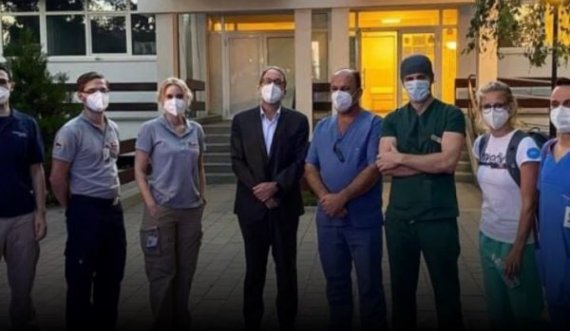 Mjekët gjermanë nisin punën në Klinikën Infektive së bashku me mjekët e QKUK-së