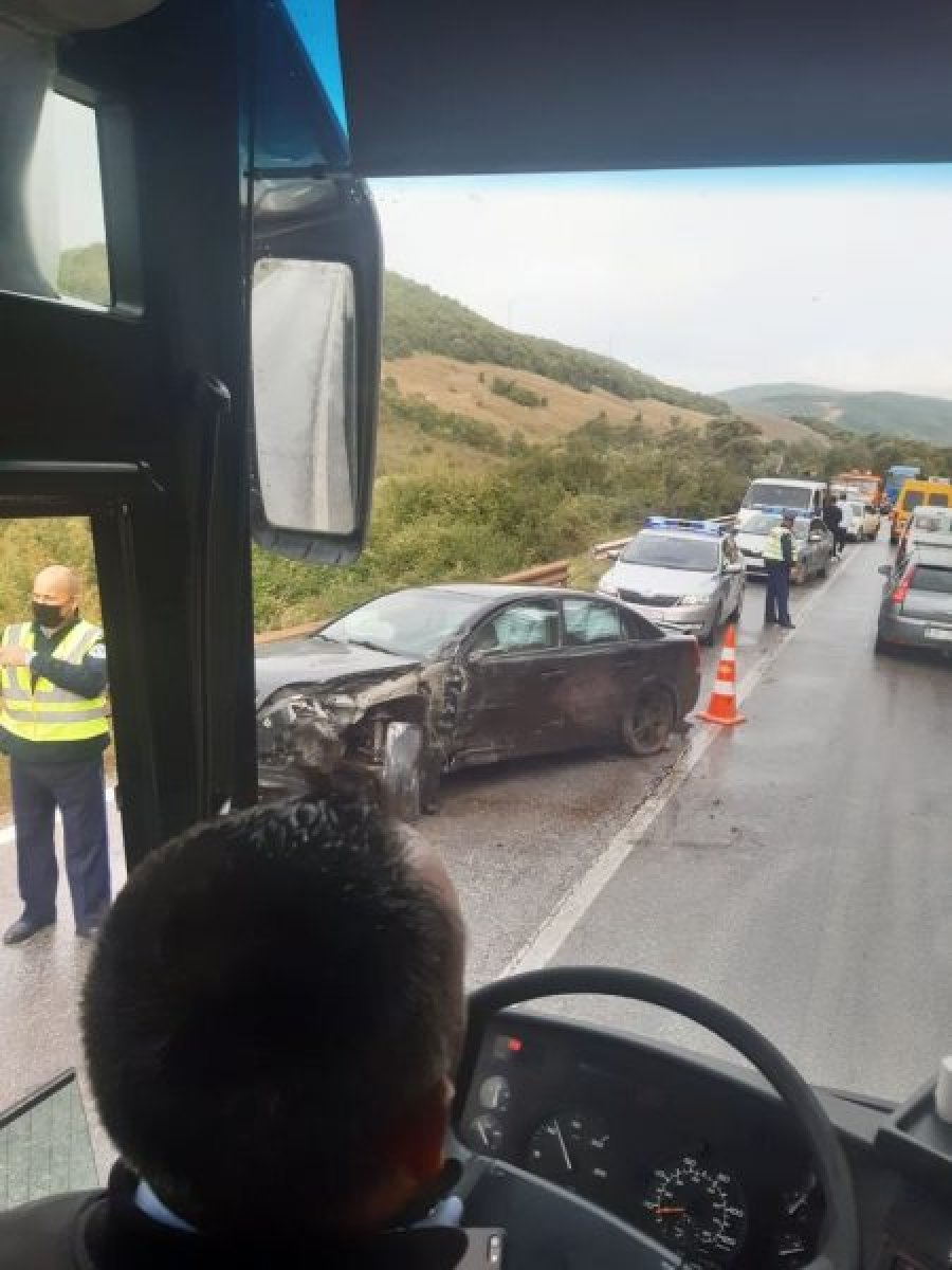 Aksident i rëndë trafiku në magjistralen Prishtinë- Gjilan
