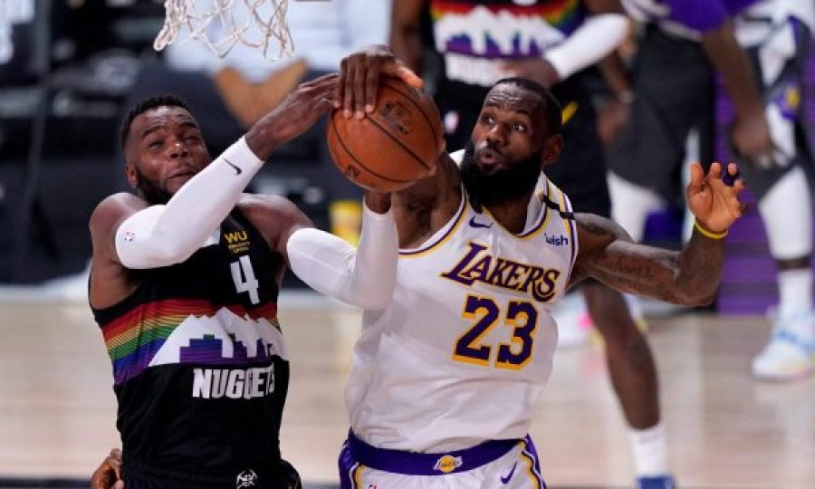 NBA: Nuggets e mposhtin LA Lakers, pavarësisht shkëlqimit të James