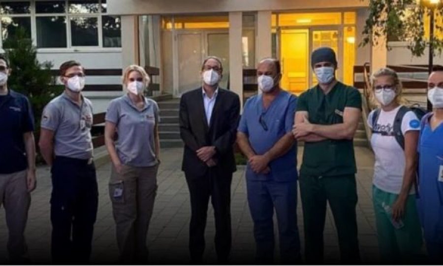 Mjekët gjermanë nisin punën në Klinikën Infektive së bashku me mjekët e QKUK-së