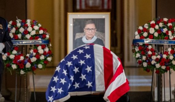Gjykatësja Ginsburg, e para grua që nderohet me homazhe shtetërore në Kongresin amerikan