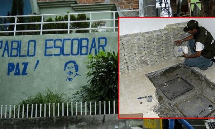 Policia ngel pa fjalë nga ajo çfarë u gjet në murin e shtëpisë së nipit famëkeq të lordit të drogës së Pablo Escobar