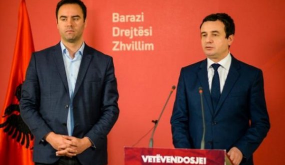 A e mban Albin Kurti në distancë Konjufcën ashtu siç tha Thaçi