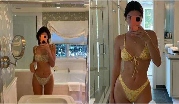 Kendall Jenner ngre temperaturat, poston fotot s*ksi e veshur me bikini