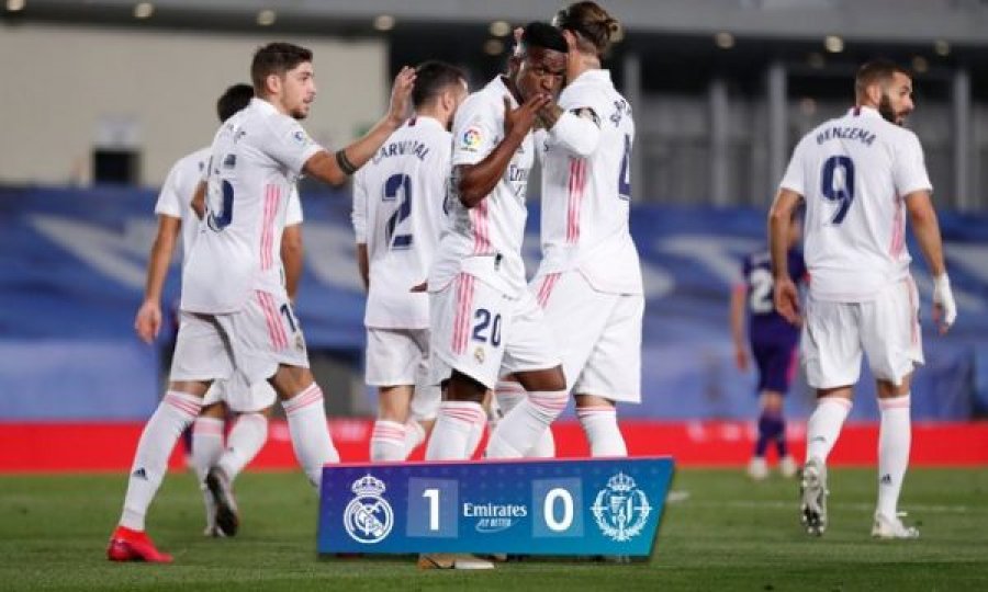 Real Madrid fitore të vështirë kundër Valladolid