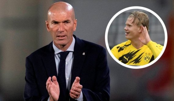 Zidane refuzon të flasë për Haalandin