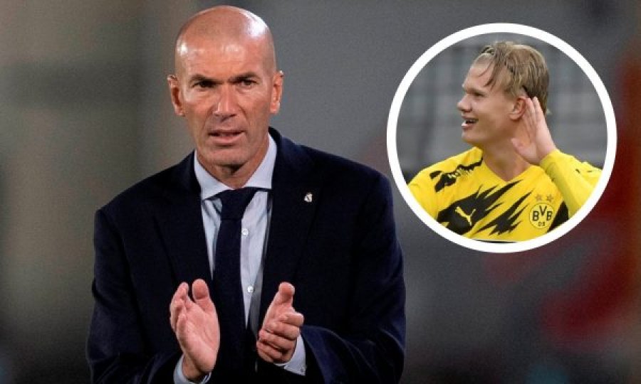 Zidane refuzon të flasë për Haalandin