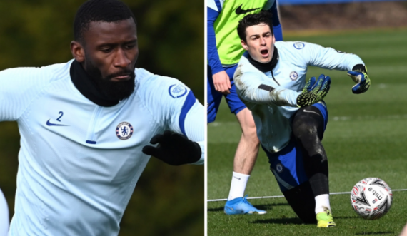 Telashe në skuadrën e Chelseat, Rudiger dhe Kepa përleshen në stërvitje