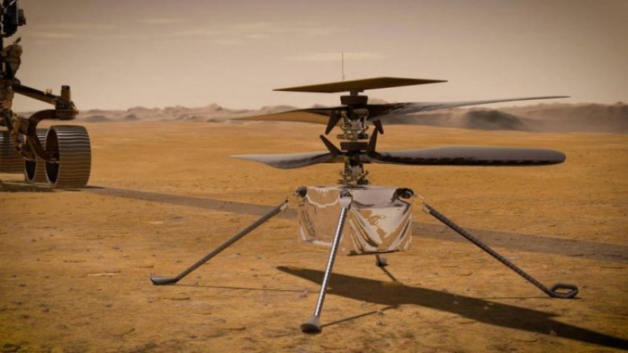 Mini-helikopteri i NASA-s pritet të bëjë fluturimin e parë në Mars