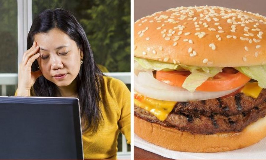 Studimi i fundit/ Stresi mund t’ju “dhurojë” më shumë kalori se dy hamburgerë