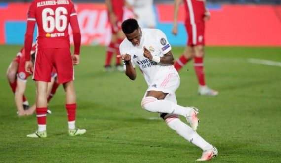 Reali e fitoi betejën e parë, e mposhti 3-1 Liverpoolin