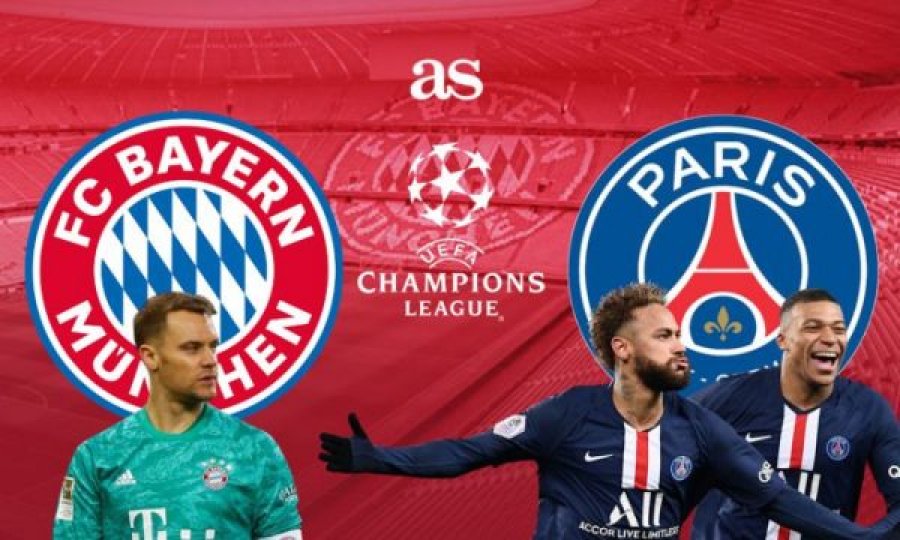 Bayern – PSG, përsëritje e finales së fundit