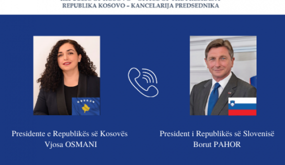 Osmani dhe Presidenti i Sllovenisë diskutojnë për bashkëpunim në fushën e ekonomisë dhe shëndetësisë