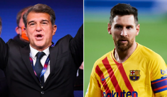 Laporta: Jam i bindur që Messi dëshiron të qëndrojë