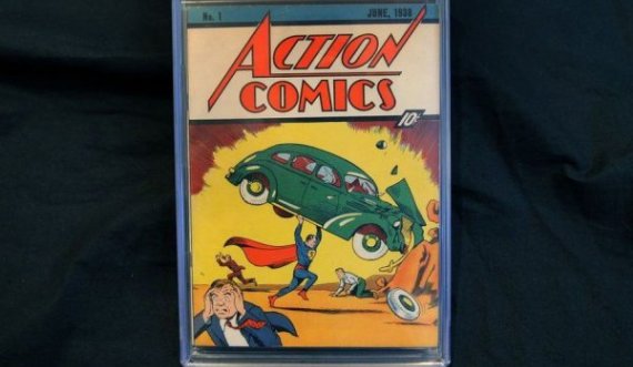  Libri i rrallë komik i vitit 1938 për Superman-in shitet për shifër rekorde 