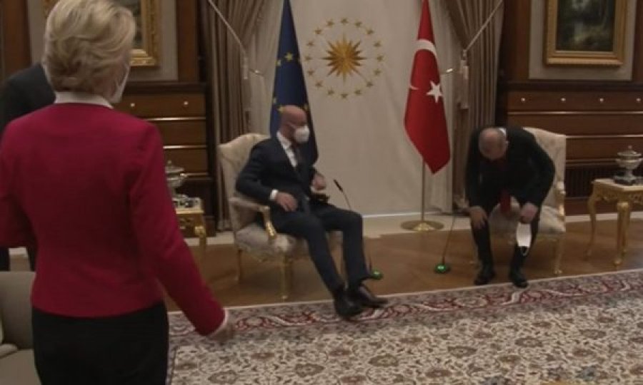  Presidenti i Këshillit Evropian reagon pas videos virale ku Erdogan lë Ursula von der Leyen në këmbë 