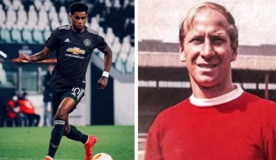 Rashford barazon rekordin 56 vjeçar të Bobby Charlton