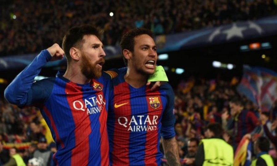 Laporta e ka seriozisht, Neymari mund të garantojë qëndrimin e Messit në Barcelonë