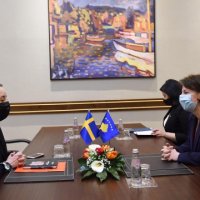 Donika Gërvalla takohet me ambasadoren e Suedisë, flasin për rrugën e Kosovës drejt BE’së