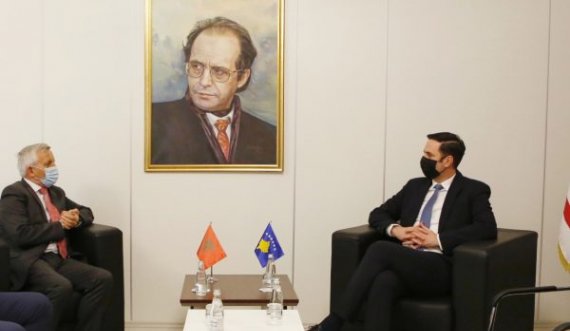 Abdixhiku pret ambasadorin Minxhozi në ambiente të reja të LDK-së, spikat fotografia e Rugovës