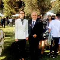 Ambasadorja e Kosovës në Izrael publikon fotografi nga ceremonia e Pavarësisë ku ishte e ftuar