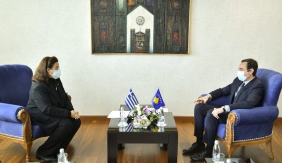 Albin Kurti ia kërkon Greqisë ta njohë pavarësinë e Kosovës