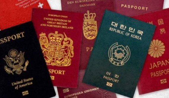  Dhjetë pasaportat më të fuqishme në botë 