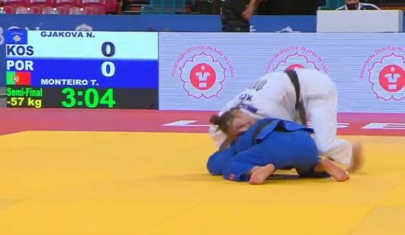 Nora Gjakova humb në gjysmëfinale, e kërkon medaljen përmes repesazhit