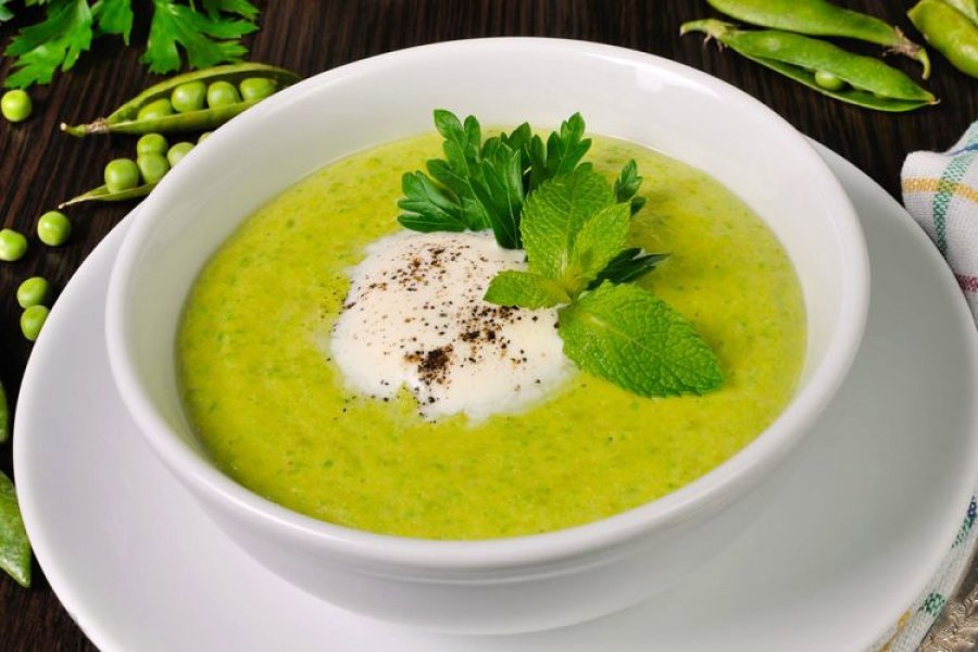 Receta e Cekës: Supë me bizele