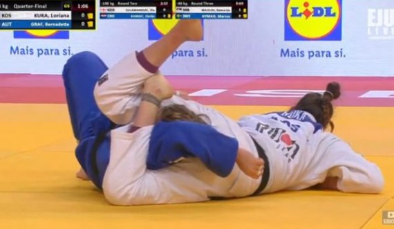 Loriana Kuka, kualifikohet në gjysmëfinale të Evropianit