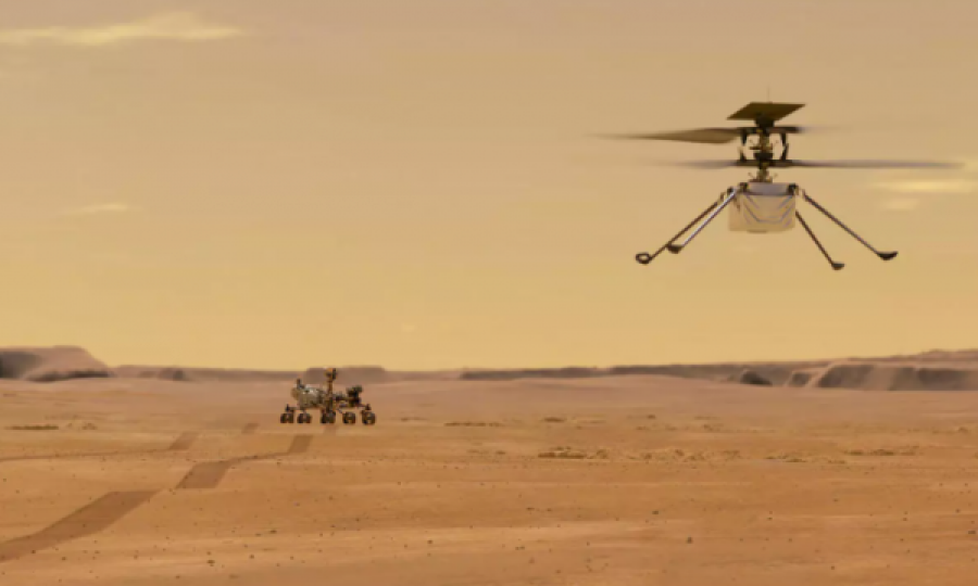 NASA lëshon për fluturim helikopterin e parë në Mars