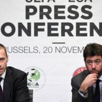 Presidenti i UEFA-s ndihet i tradhtuar nga patroni i Juventusit