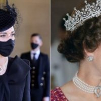 Çfarë fshihet pas varëses me perla të Kate Middleton në funeralin e Princ Philip?