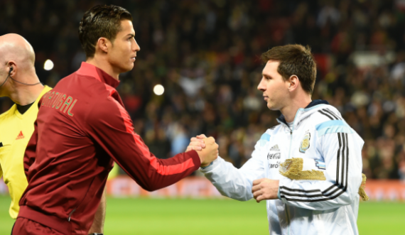 Ronaldo është i shkëlqyeshëm, por Messi është më i miri i të gjitha kohëve