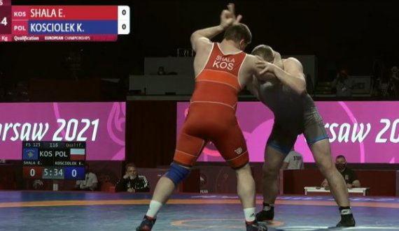 Shala mposhtet në raundin e parë në Kampionatin Evropian